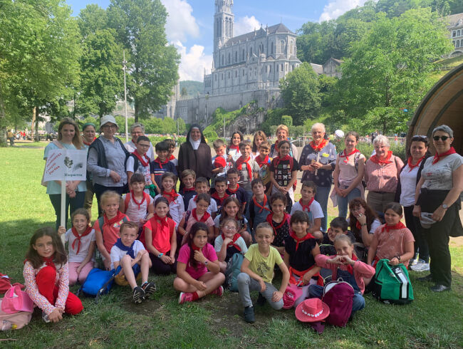 Pèlerinage à Lourdes 