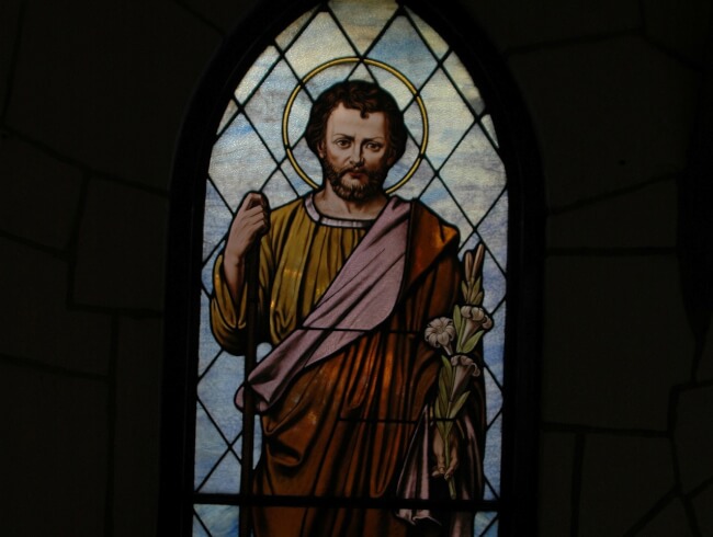 Le lundi avec un Saint de la paroisse 