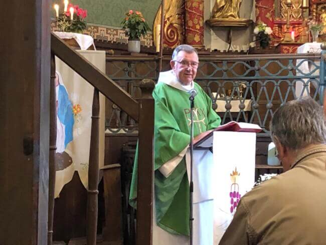 Messe au revoir à notre curé Dominique 