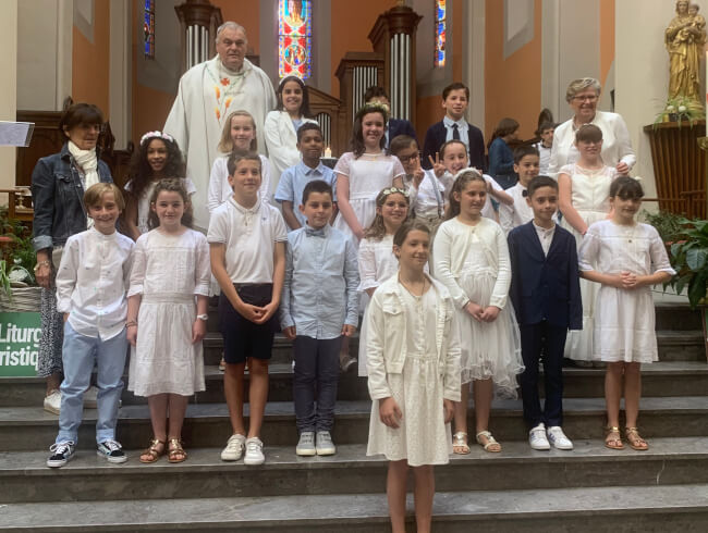 Première communion Hasparren 2022