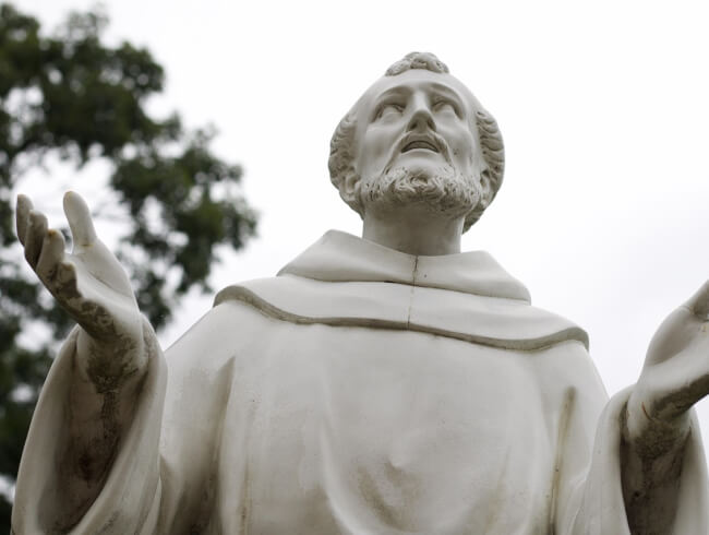 Saint Francois de Sales et les Salésiennes