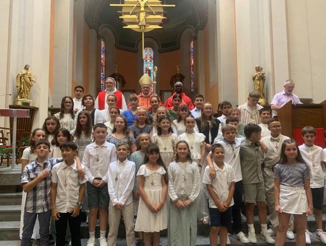 Une belle fête de la Confirmation dans notre paroisse