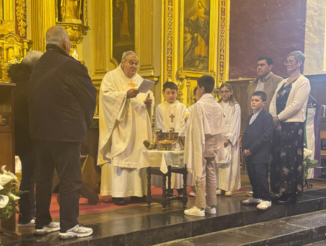 Baptême d’ Iñaki : 