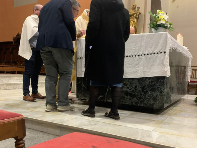 Baptêmes lors de la veillée pascale  : 