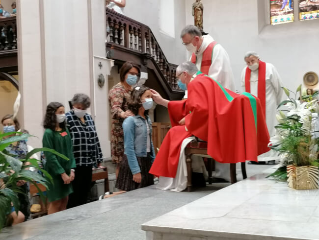 La confirmation dans la paroisse  : Confirmation