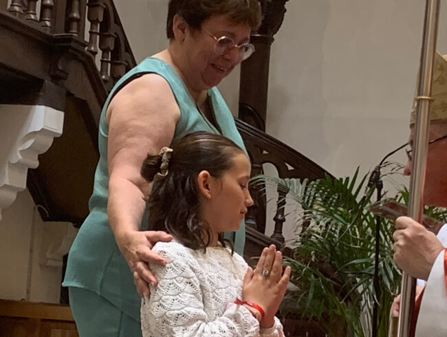 Une belle fête de la Confirmation dans notre paroisse : 