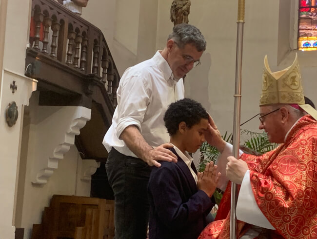 Une belle fête de la Confirmation dans notre paroisse : 