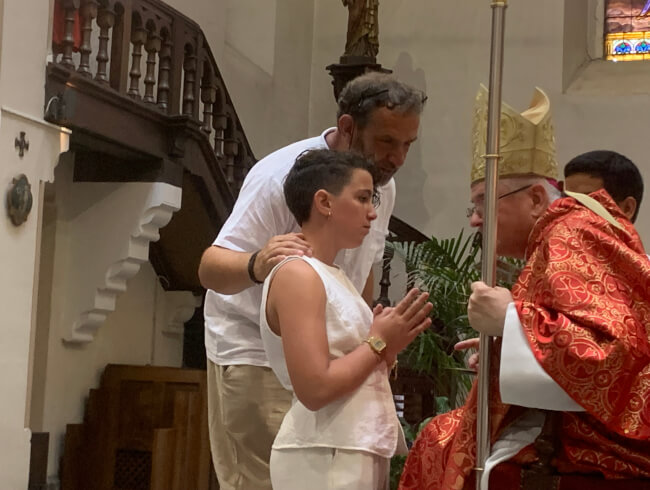 Une belle fête de la Confirmation dans notre paroisse : 