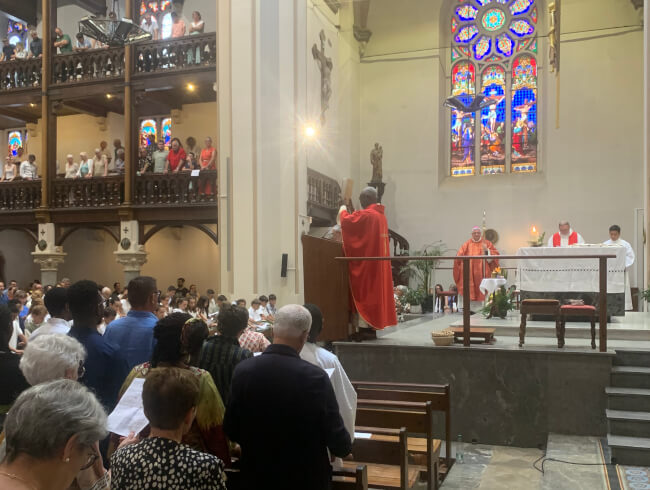 Une belle fête de la Confirmation dans notre paroisse : 