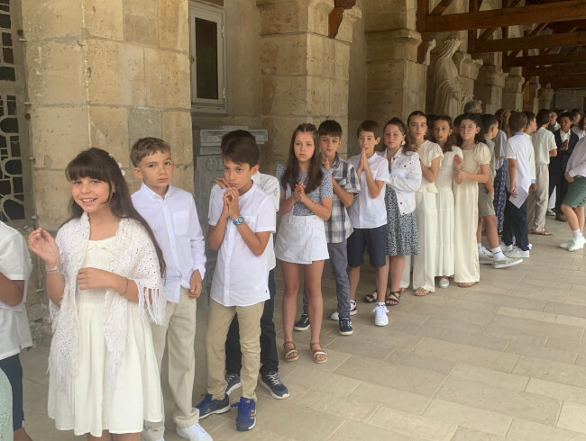 Une belle fête de la Confirmation dans notre paroisse : 