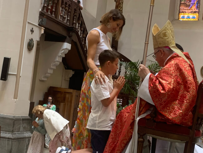 Une belle fête de la Confirmation dans notre paroisse : 