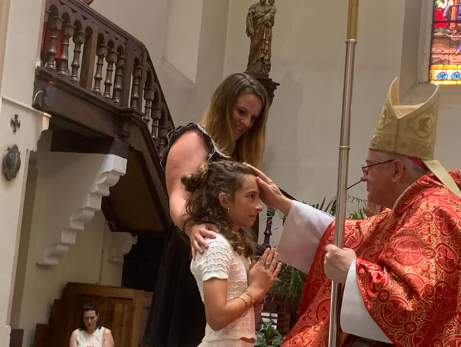 Une belle fête de la Confirmation dans notre paroisse : 