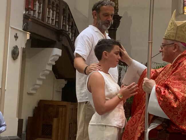 Une belle fête de la Confirmation dans notre paroisse : 