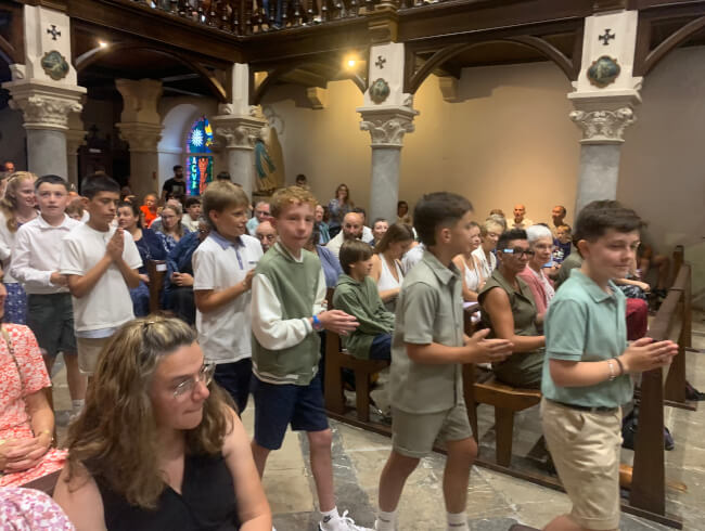 Une belle fête de la Confirmation dans notre paroisse : 