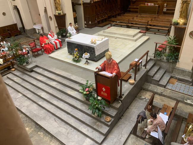 Une belle fête de la Confirmation dans notre paroisse : 