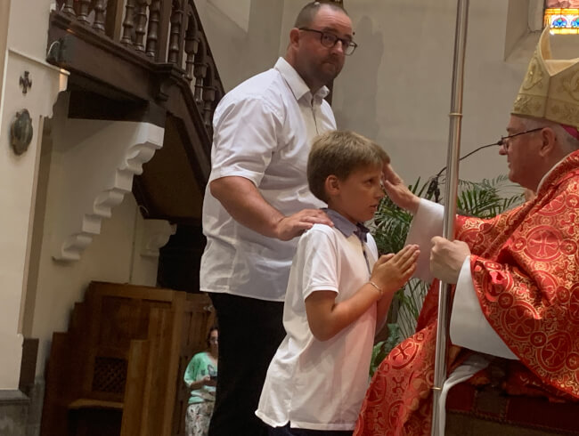 Une belle fête de la Confirmation dans notre paroisse : 