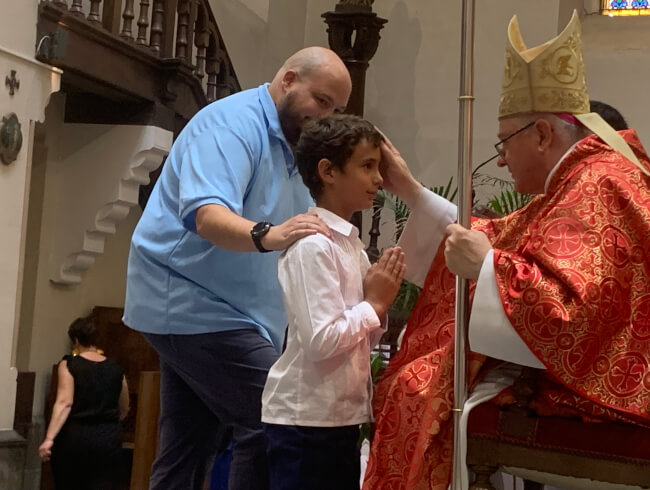 Une belle fête de la Confirmation dans notre paroisse : 