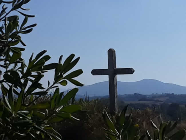 fin du défi photos : Croix de la Côte ( Hasparren)