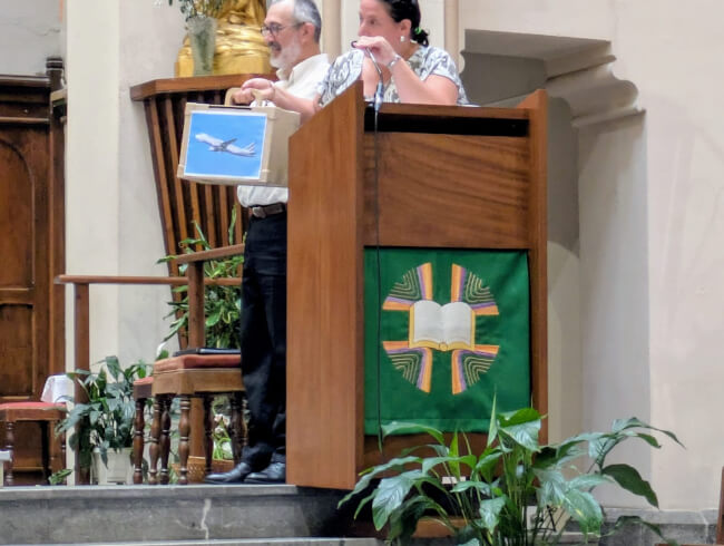 Messe de départ de notre cher curé Dominique  : 