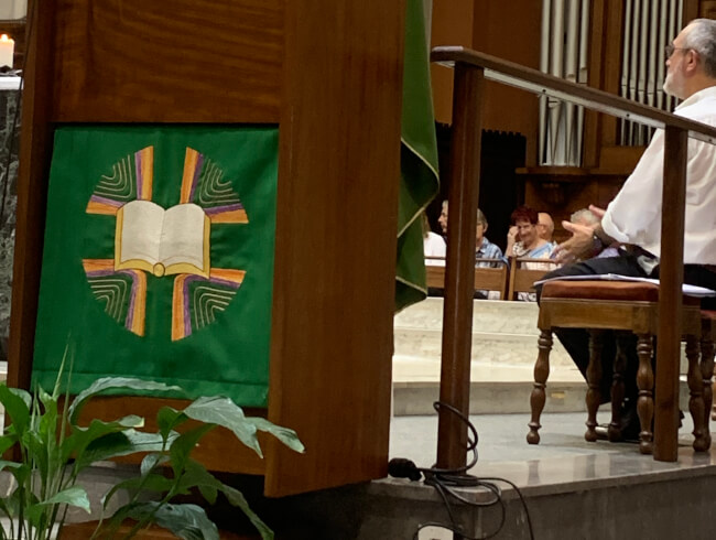 Messe de départ de notre cher curé Dominique  : 