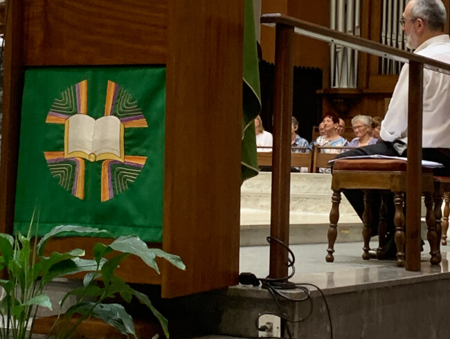 Messe de départ de notre cher curé Dominique  : 