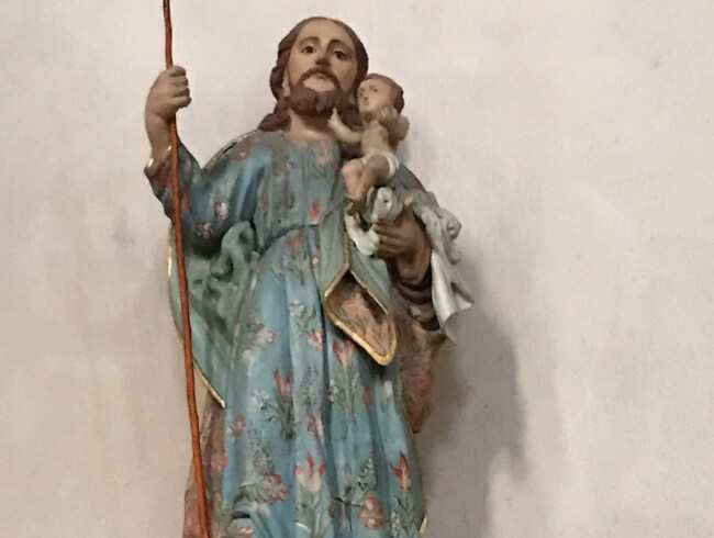 derniere semaine défi photos : Saint Joseph église de Saint Palais