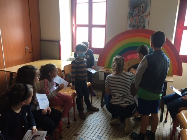 Fete de la 1ere reconcilalition pour les CE2 : 