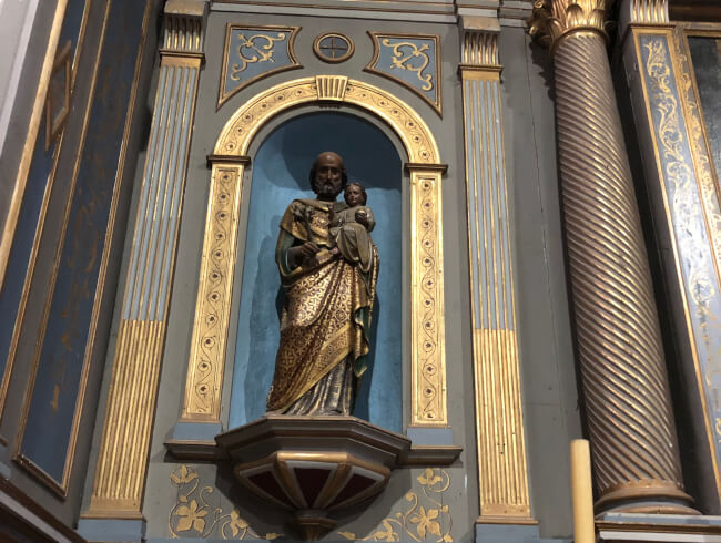 Défi photos de Saint Joseph 3eme semaine  : Saint Joseph église de Saint Jean le Vieux
