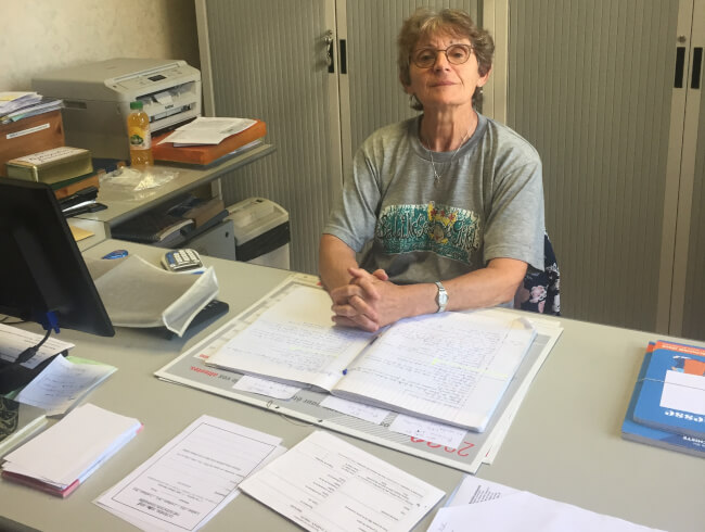 Le secrétariat paroissial et ses bénévoles  : Patricia 