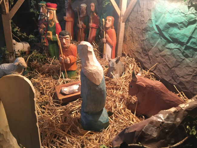 Les crèches de notre paroisse : Isturitz