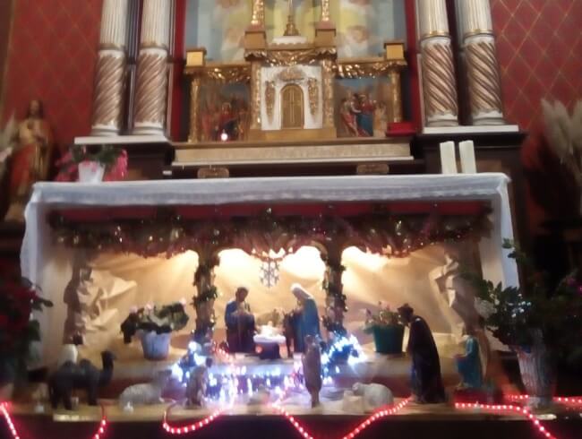 Les crèches de notre paroisse : Saint Martin d'Arberoue