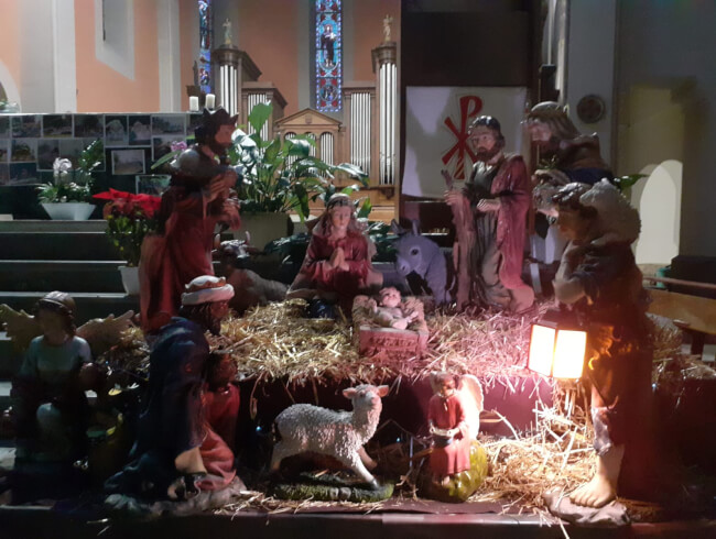 Les crèches de notre paroisse : Hasparren 