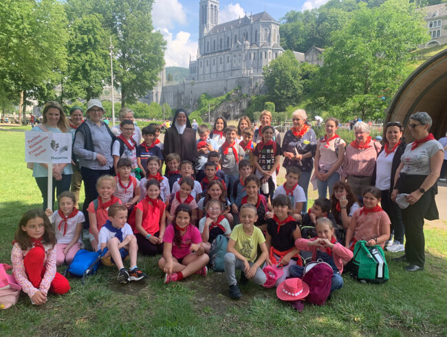 Pèlerinage à Lourdes  : 
