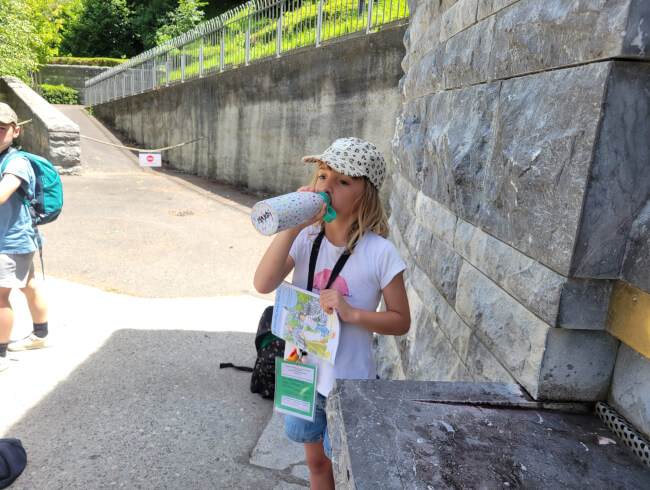 Sortie à Lourdes pour les enfants d'Hasparren et de Briscous  : 