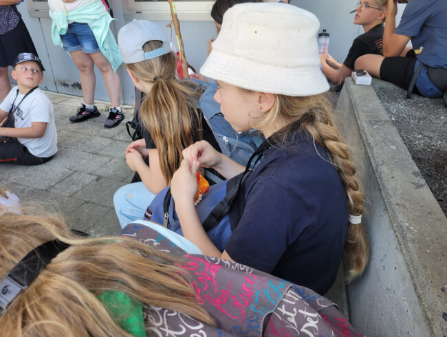 Sortie à Lourdes pour les enfants d'Hasparren et de Briscous  : 