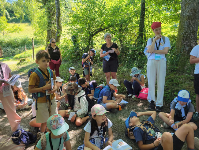 Sortie à Lourdes pour les enfants d'Hasparren et de Briscous  : 