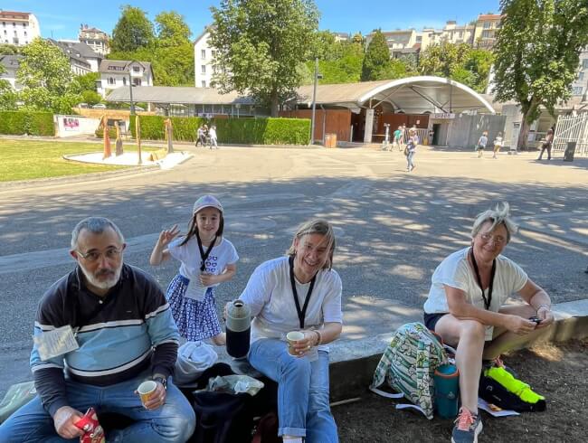 Sortie à Lourdes pour les enfants d'Hasparren et de Briscous  : 