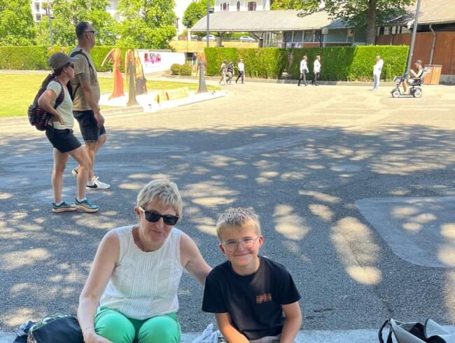 Sortie à Lourdes pour les enfants d'Hasparren et de Briscous  : 