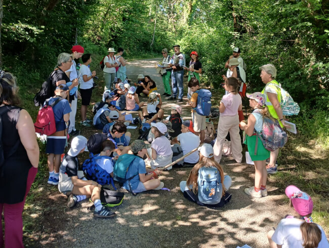 Sortie à Lourdes pour les enfants d'Hasparren et de Briscous  : 