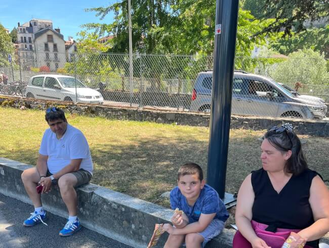 Sortie à Lourdes pour les enfants d'Hasparren et de Briscous  : 
