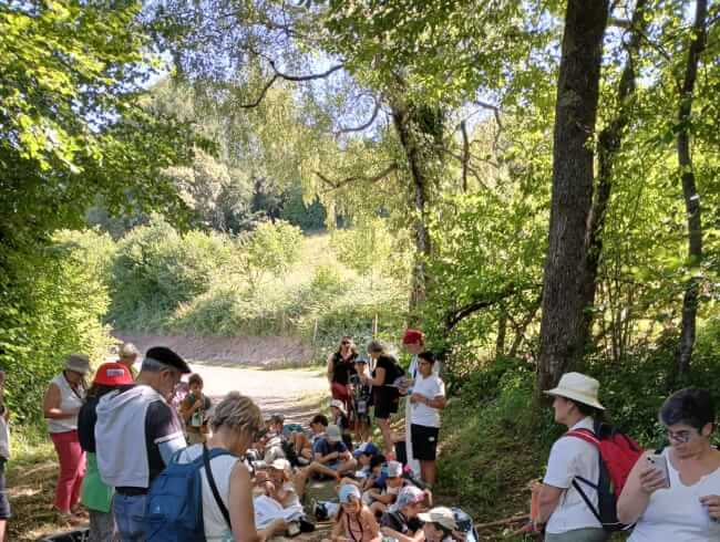 Sortie à Lourdes pour les enfants d'Hasparren et de Briscous  : 