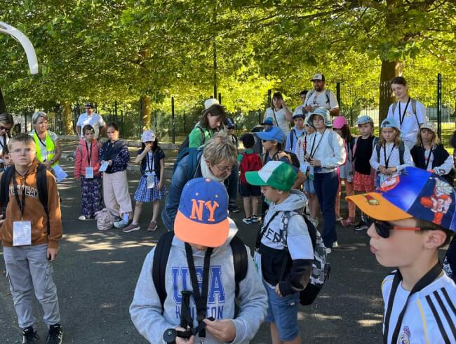 Sortie à Lourdes pour les enfants d'Hasparren et de Briscous  : 