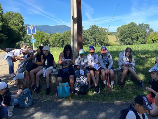 Sortie à Lourdes pour les enfants d'Hasparren et de Briscous  : 