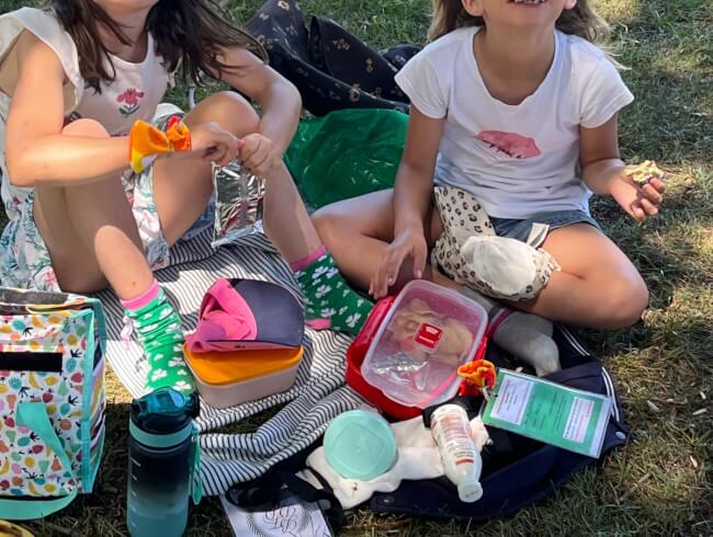 Sortie à Lourdes pour les enfants d'Hasparren et de Briscous  : 