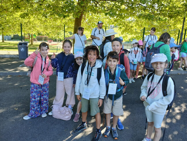 Sortie à Lourdes pour les enfants d'Hasparren et de Briscous  : 