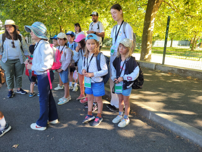 Sortie à Lourdes pour les enfants d'Hasparren et de Briscous  : 