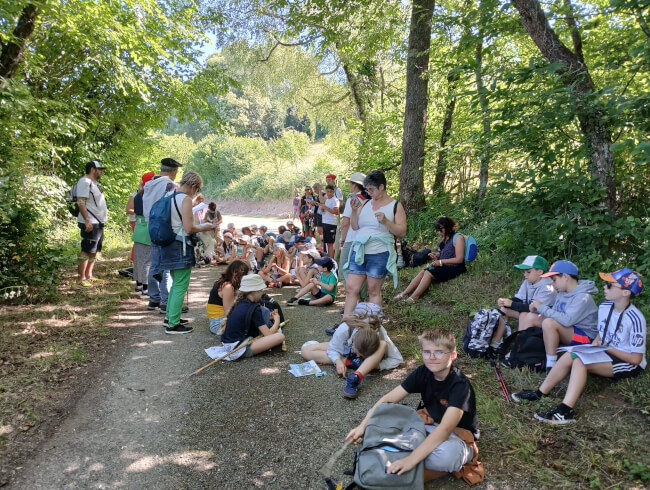Sortie à Lourdes pour les enfants d'Hasparren et de Briscous  : 