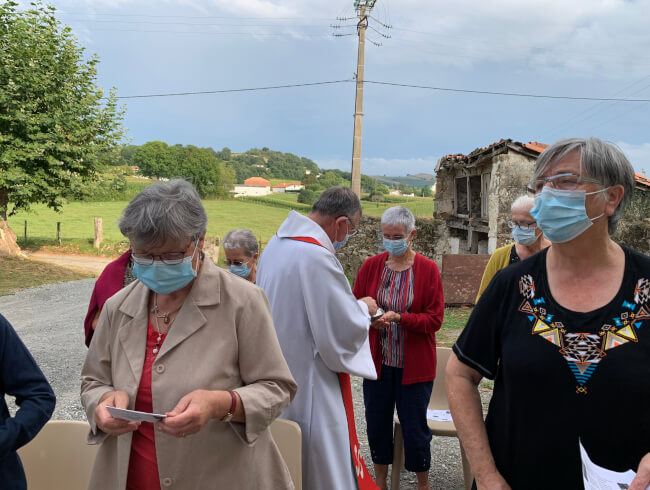 Messe anniversaire BX Francois Dardan à la maison Sarhia : 
