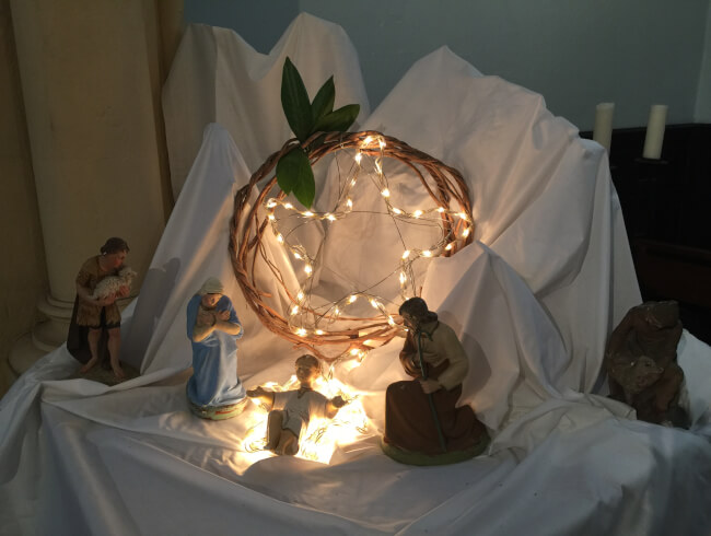 Nouvelles photos  : Saint Joseph crèche Uhart Mixe