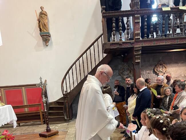 Premiere communion à Ayherre  : 